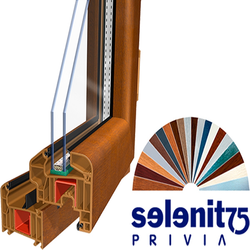 Selenit 75 Privia PVC Pencere Serisi