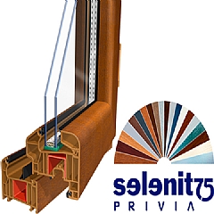 Selenit 75 Privia PVC Pencere Serisi